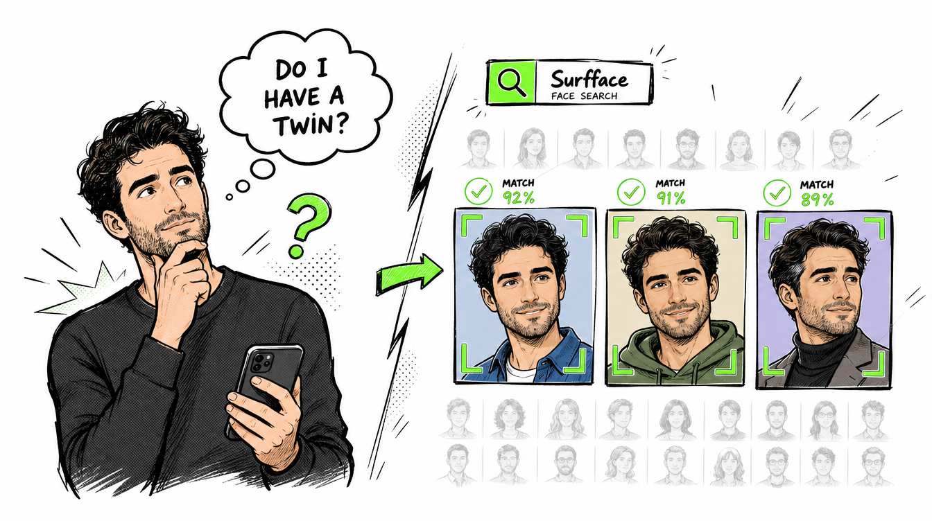 Surfface Doppelganger Finder