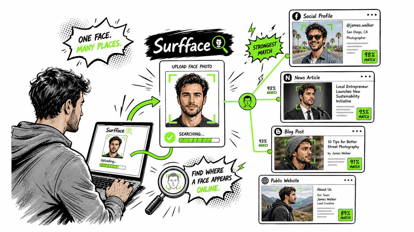 Surfface Face ID Search