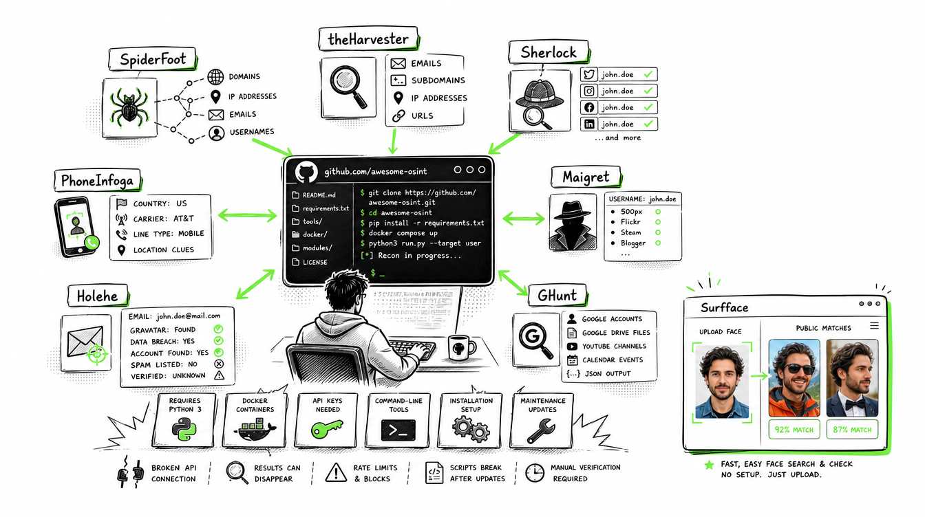 GitHub OSINT projects